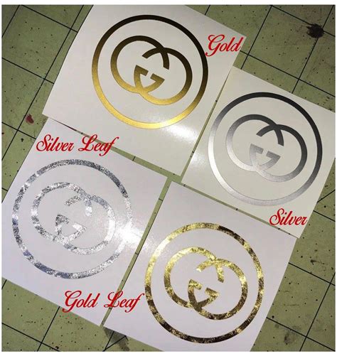 gucci inspired stickers